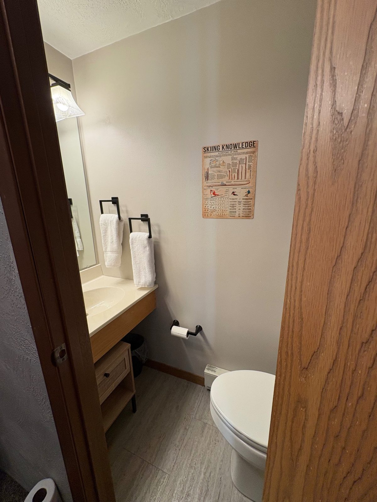 Another angle - Single toilet bathroom separate from the shower at Arcadia Mountainside